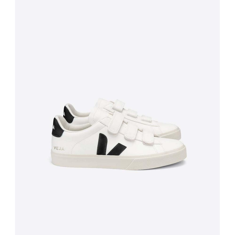 Veja RECIFE CHROMEFREE Women\'s Sneakers White/Black | CA 622GSO